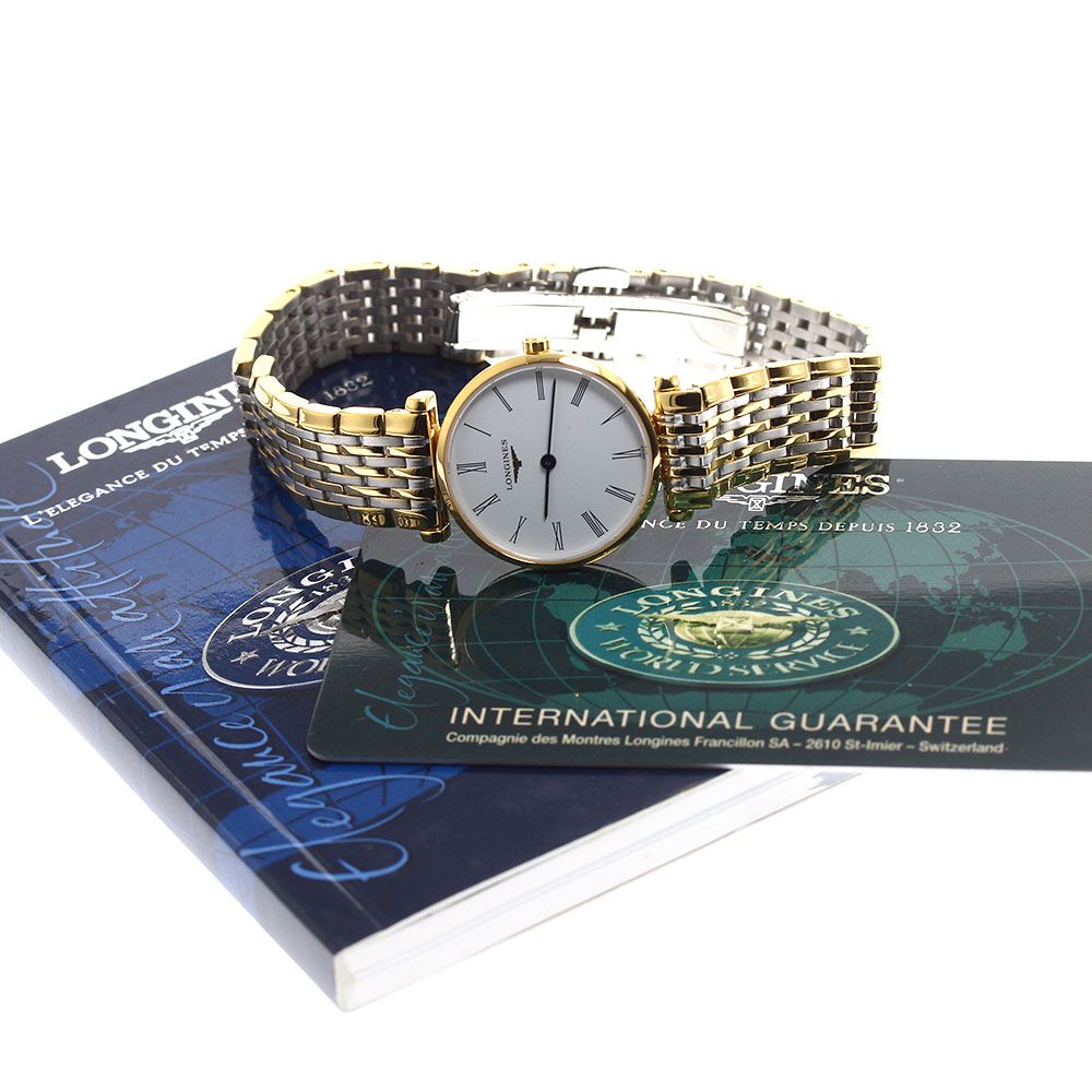 ロンジン LONGINES L4.209.2 グランドクラシック クォーツ レディース  