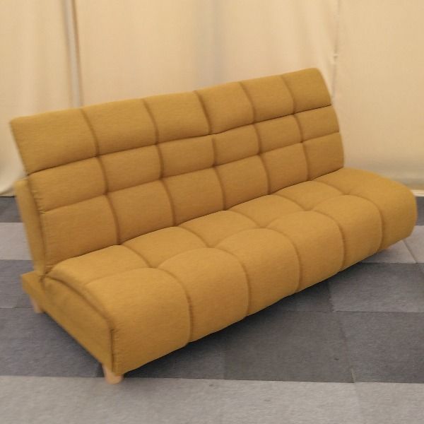 エマスリープ ダブルベッド フリース素材 ベージュ