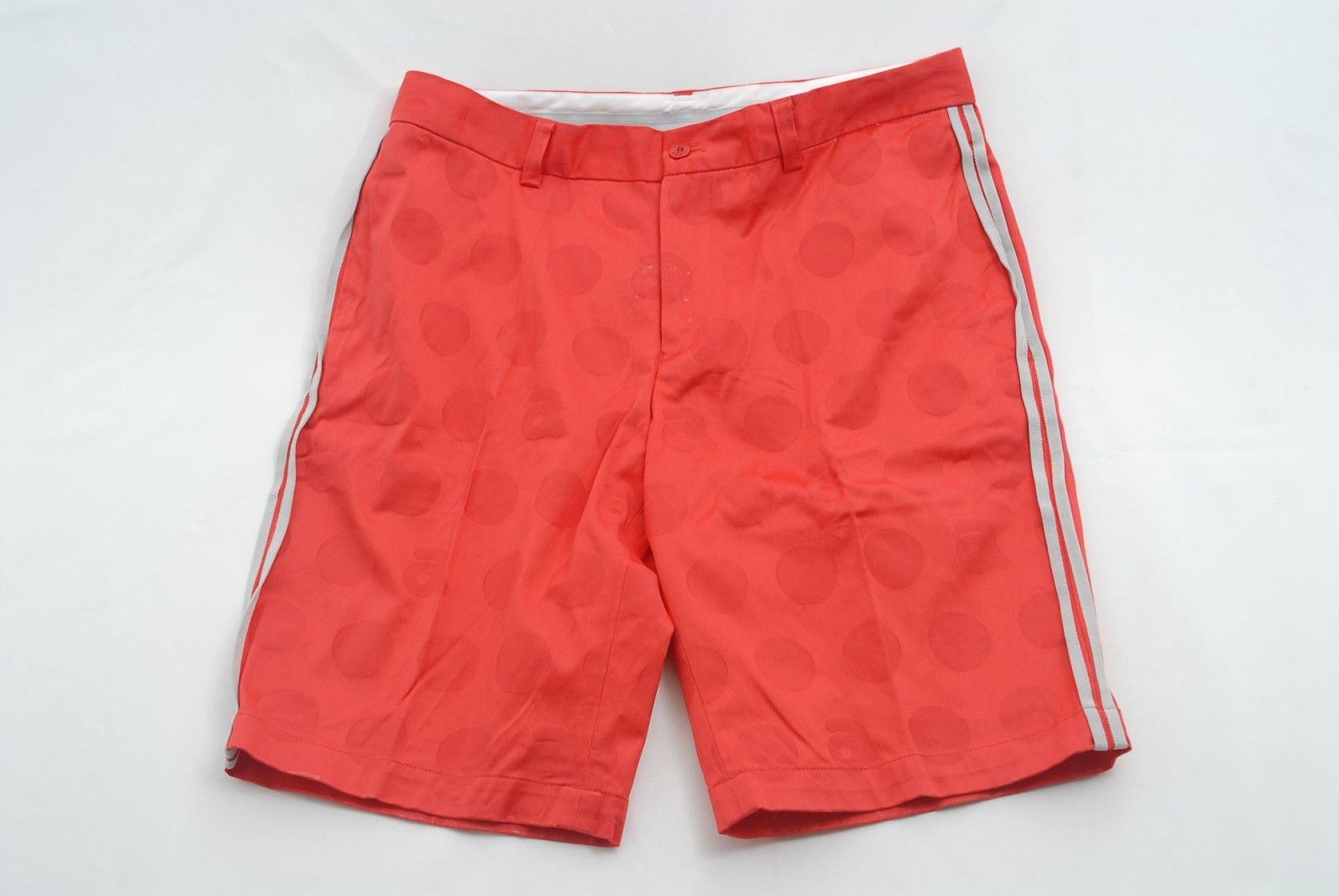 中古 メンズ アルチビオ archivio ハーフパンツ 48(L) 赤 レッド  水玉 ドット