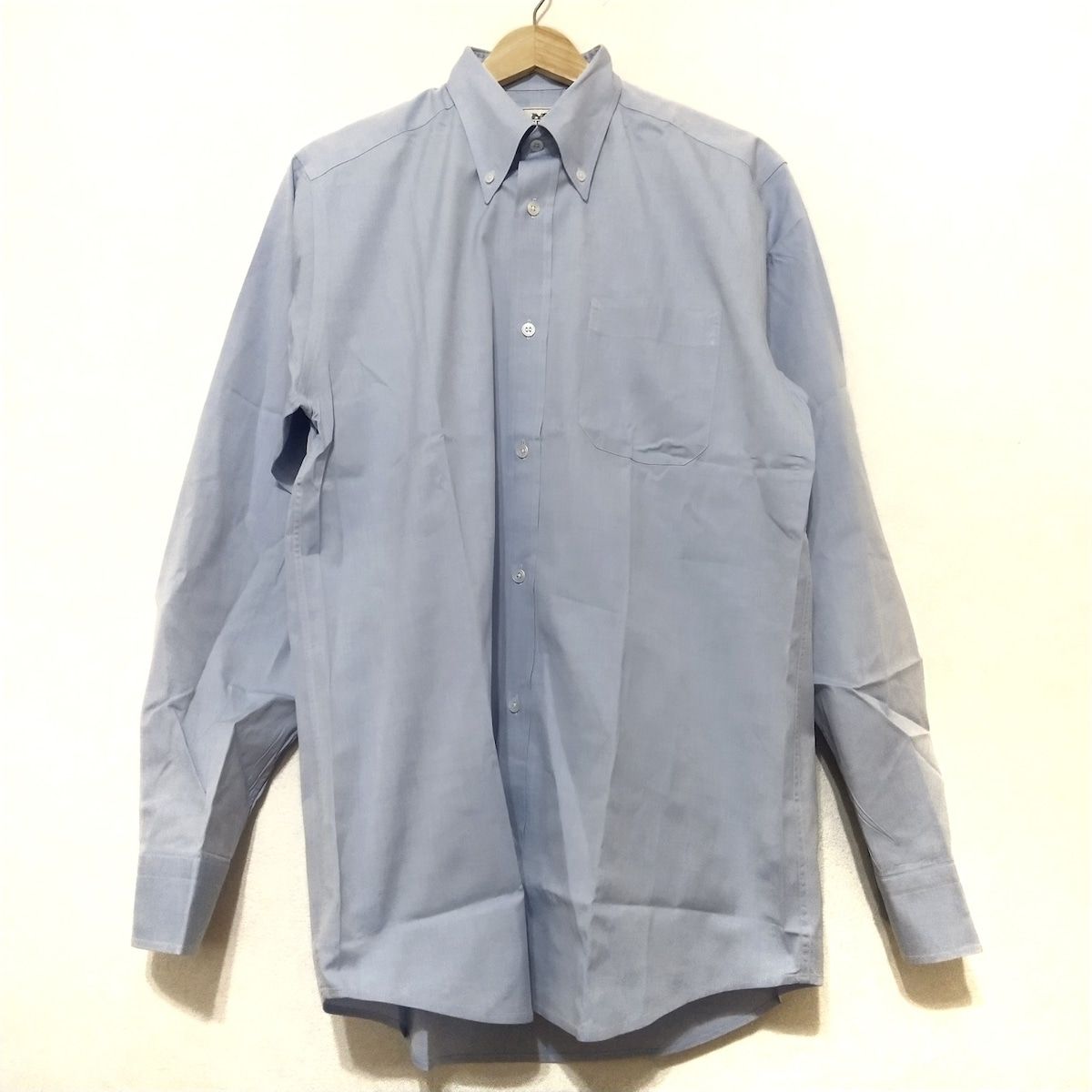 HERMES(エルメス) 長袖シャツ サイズ15 1/2 メンズ美品 - ライト