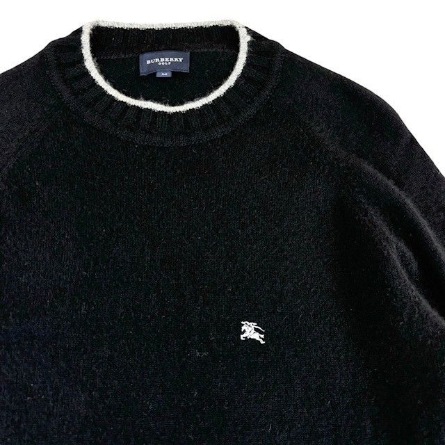 即決】BURBERRY GOLF バーバリーゴルフ カシミヤニット ワン