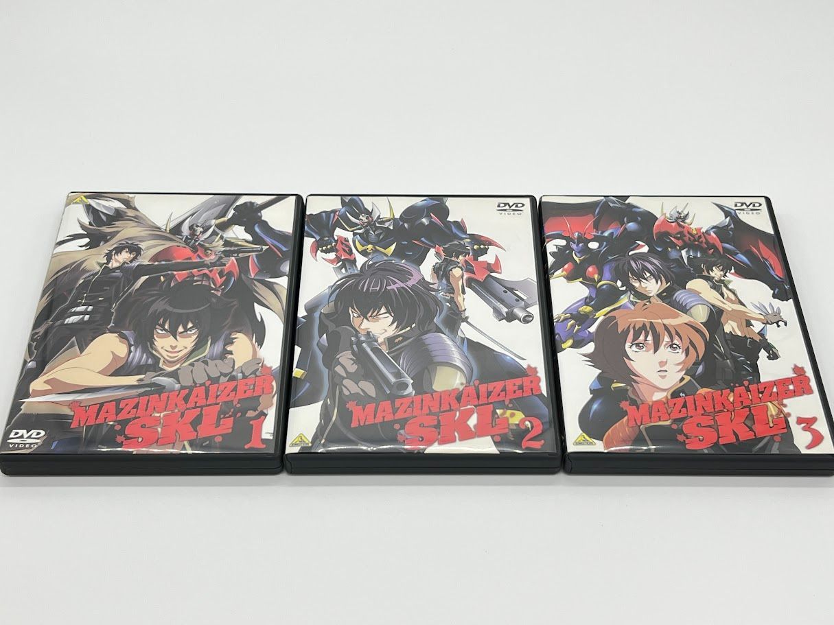 アニメBlu-ray　Disc　マジンカイザーSKL 全3巻セット 全巻セット】DVD マジンカイザー SKL 全3巻セット - メルカリ