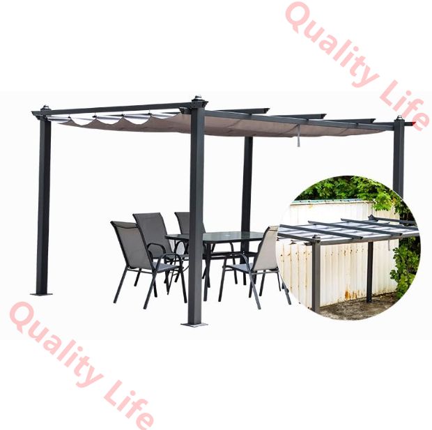 金属製パティオシェードシェルター