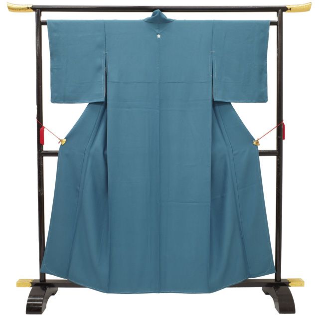 新古品】 すごい値！ 色無地 未使用 着物 正絹 袷 超堅牢染 寿光織