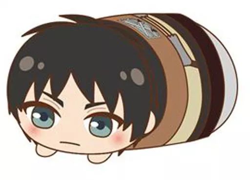 中古】ぬいぐるみマスコット・ぬいぐるみバッジ エレン・イェーガー 