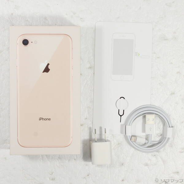 品〕 iPhone8 64GB ゴールド MQ7A2J／A SIMフリー【198】 【公式通販】