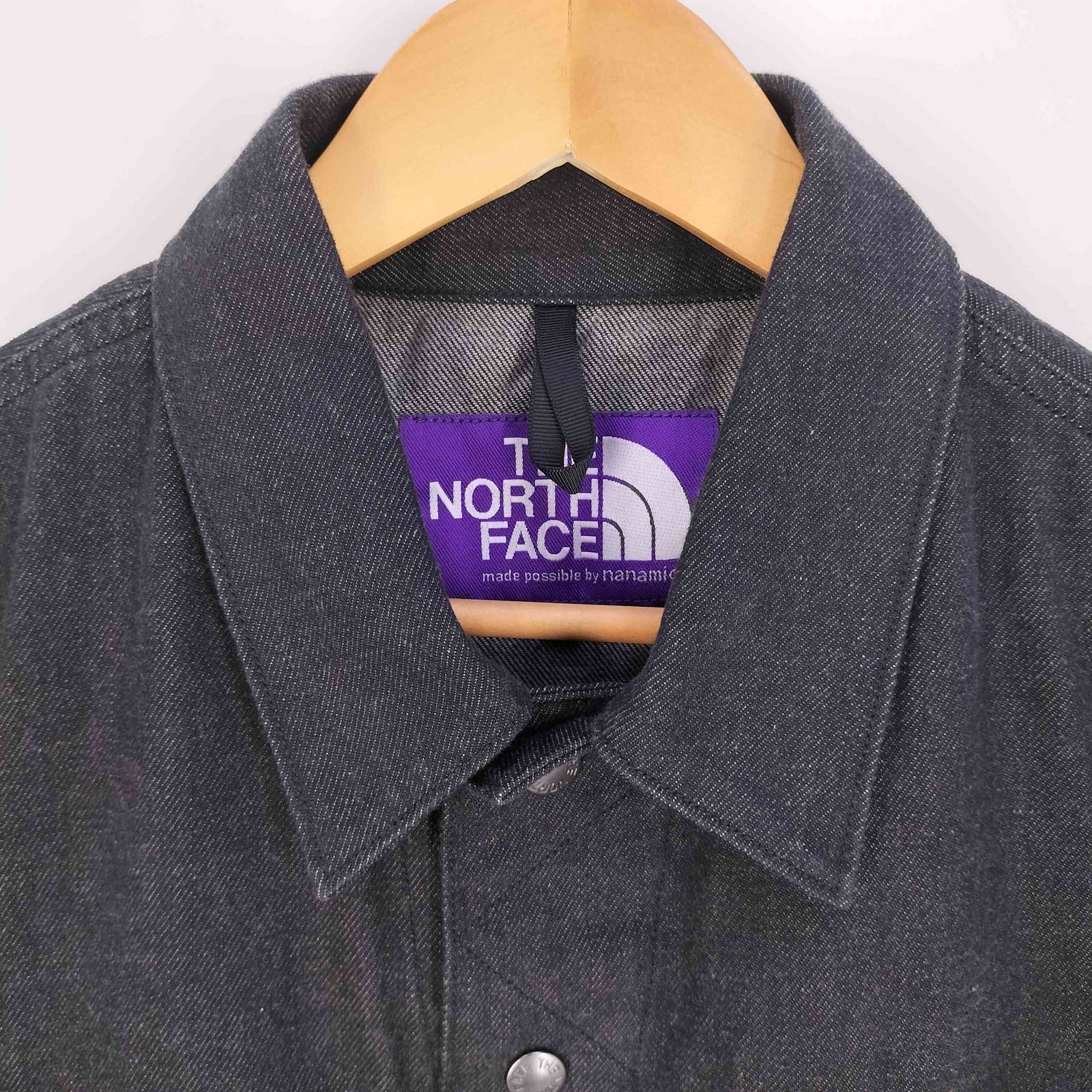 <美品>ノースフェイスパープルレーベル ウールウインドストッパーフィールドコート 美品>ノースフェイスパープルレーベル ウールウインドストッパー