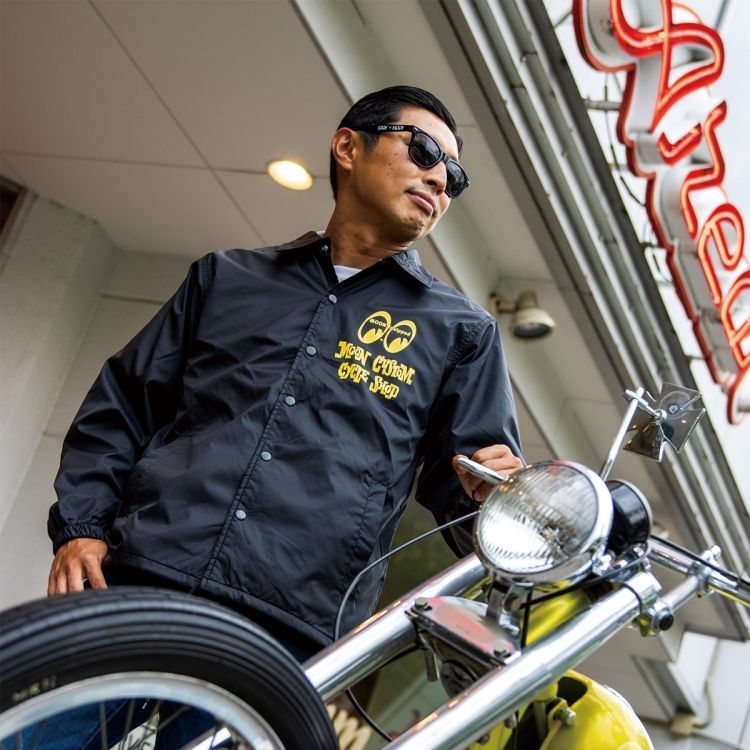 限定　japanese chopper racing コーチジャケット 長瀬智也着用JAPANESE CHOPPER RACING コーチジャケット - メルカリ