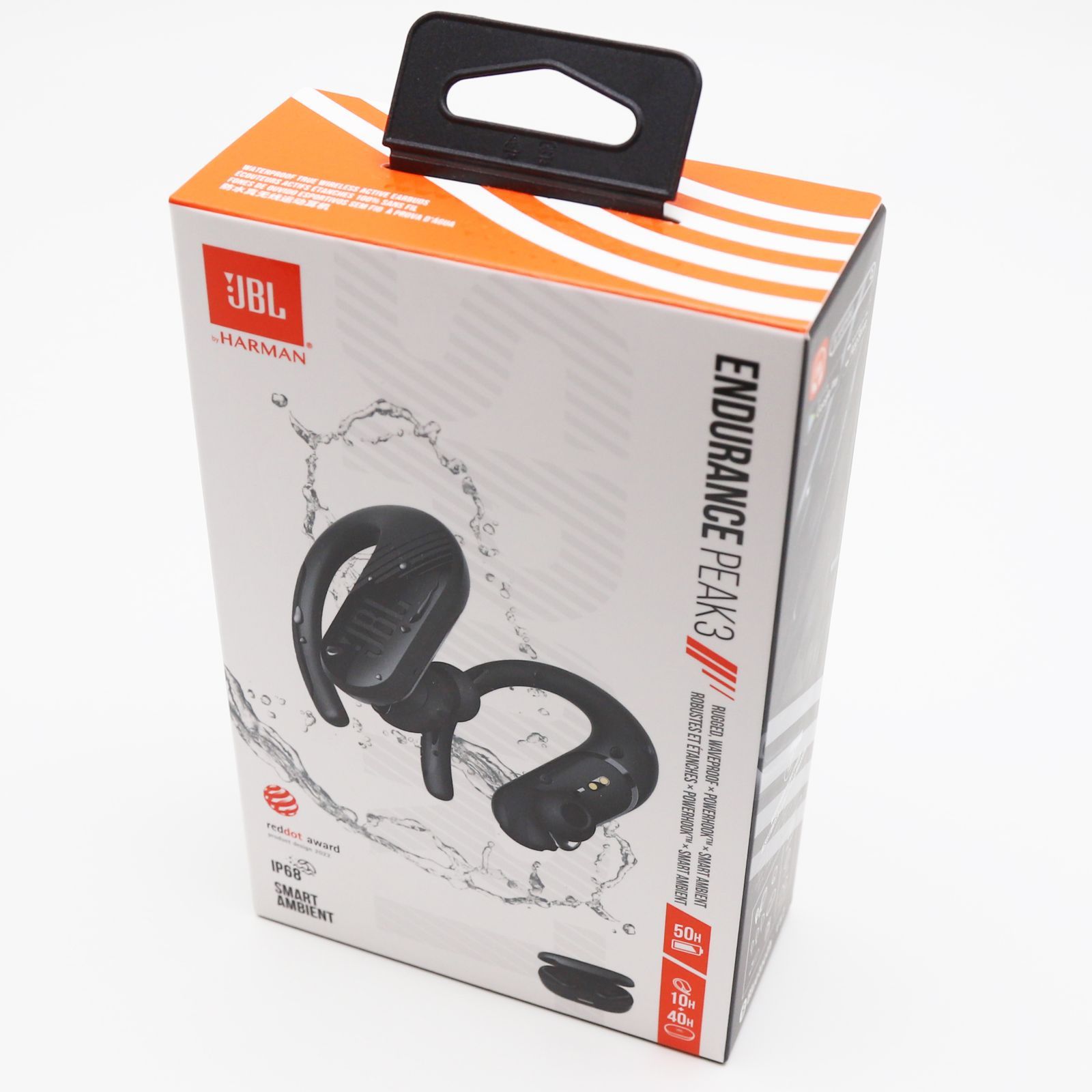 未使用】JBL Endurance Peak 3 防水防塵対応完全ワイヤレスイヤホン ブラック Bluetooth 耳掛けタイプ イヤホン - メルカリ