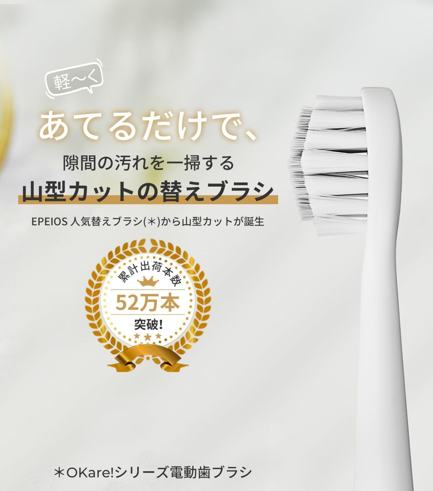 替えブラシヘッド