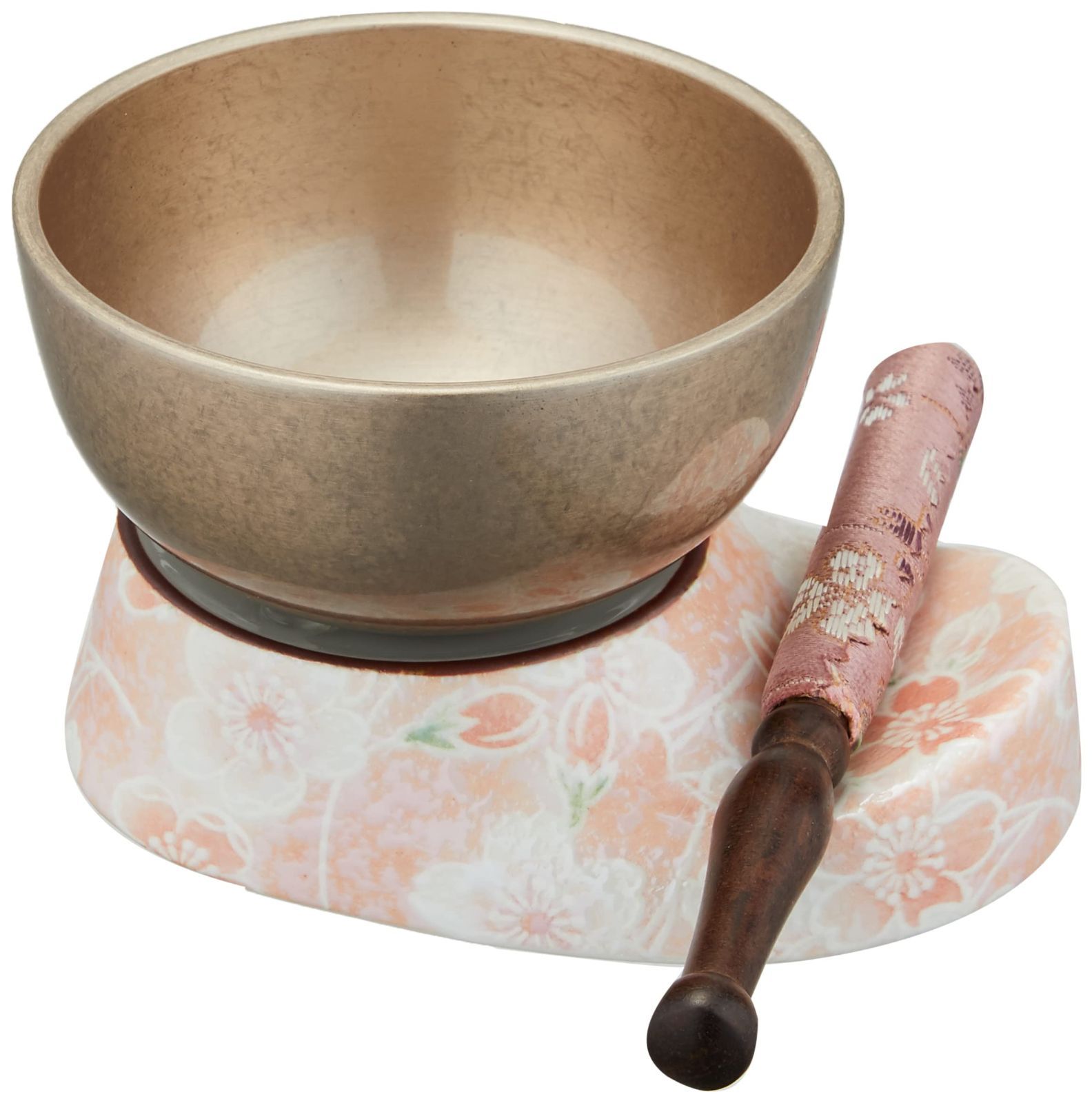 新着商品 おりん セット 本格 有田焼 2.5寸 日本製 りん ミニ 仏壇りん 現代 仏具 小さい 可愛い 鈴音 雅桜ピンク ネールピンク 毎日のお供え お参りに 手元供養 ペット 供養 狭い サンメニー スペース にも 真鍮 ブラス 製 有田焼 凛 とした