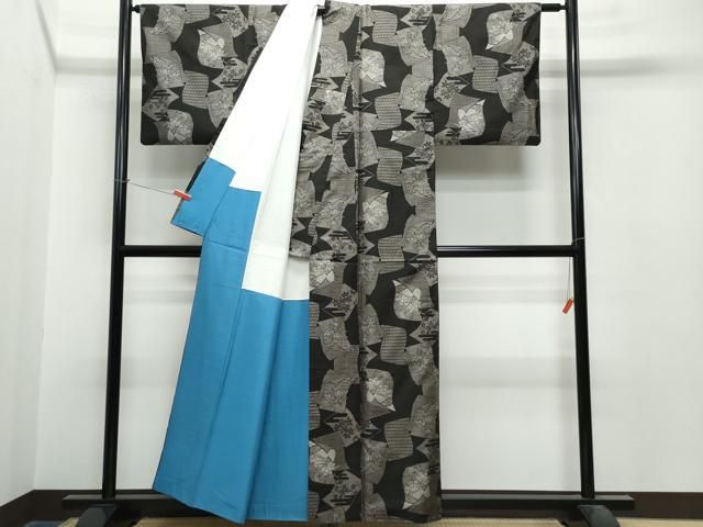 平和屋着物○本場大島紬 9マルキ 草花文 正絹 逸品 CAAS8738vf - メルカリ