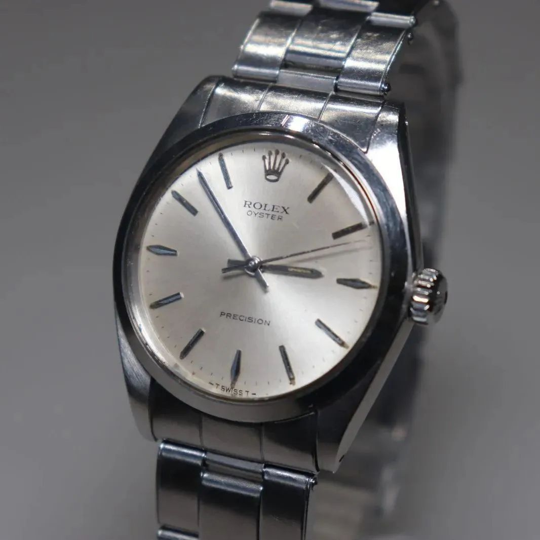 1960年代製】☆OH済 ROLEX OYSTER ロレックス オイスター プレシジョン 手巻き式 Ref.6426 Cal.1225  メンズ/腕時計/ビンテージ - メルカリ