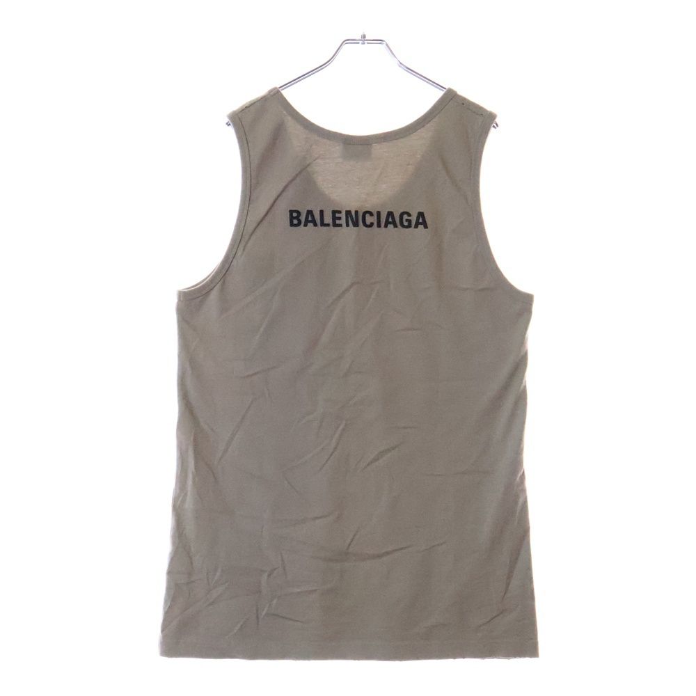 バレンシアガ BALENCIAGA ヴィンテージ ノースリーブT タンクトップ BALENCIAGA (バレンシアガ) Loose Tank Top ルーズタンクトップ