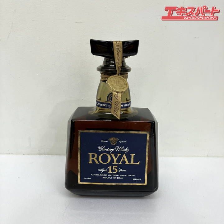 【未開栓品】ウイスキー ROYAL ローヤル 15年 700ml ※配送地域限定商品※ ミスマ店