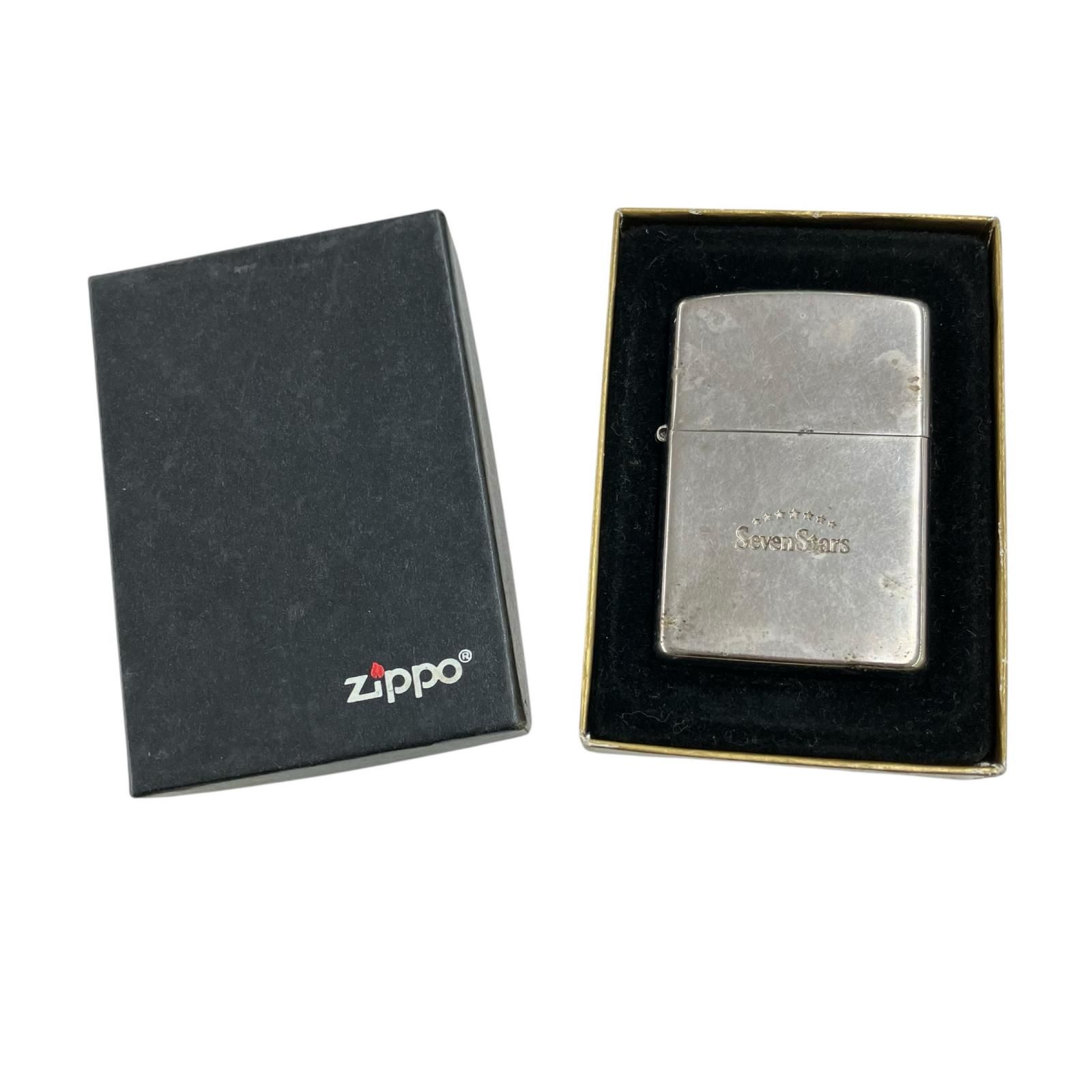 170590 現状品 ZIPPO ジッポ オイルライター Seven Stars セブン