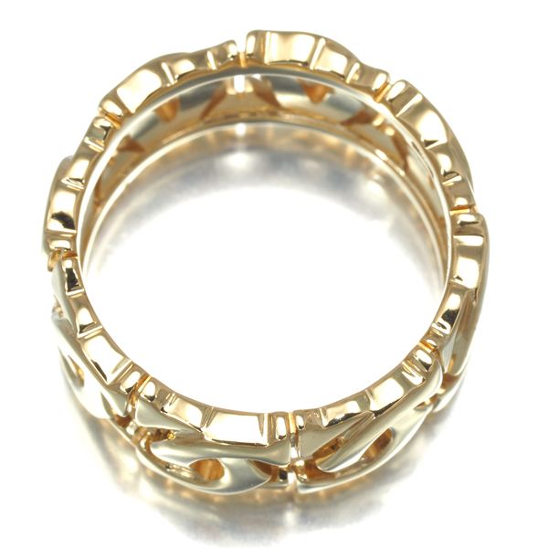 カルティエ リング アントルラセ 52号 K18YG #166407 - メルカリ 