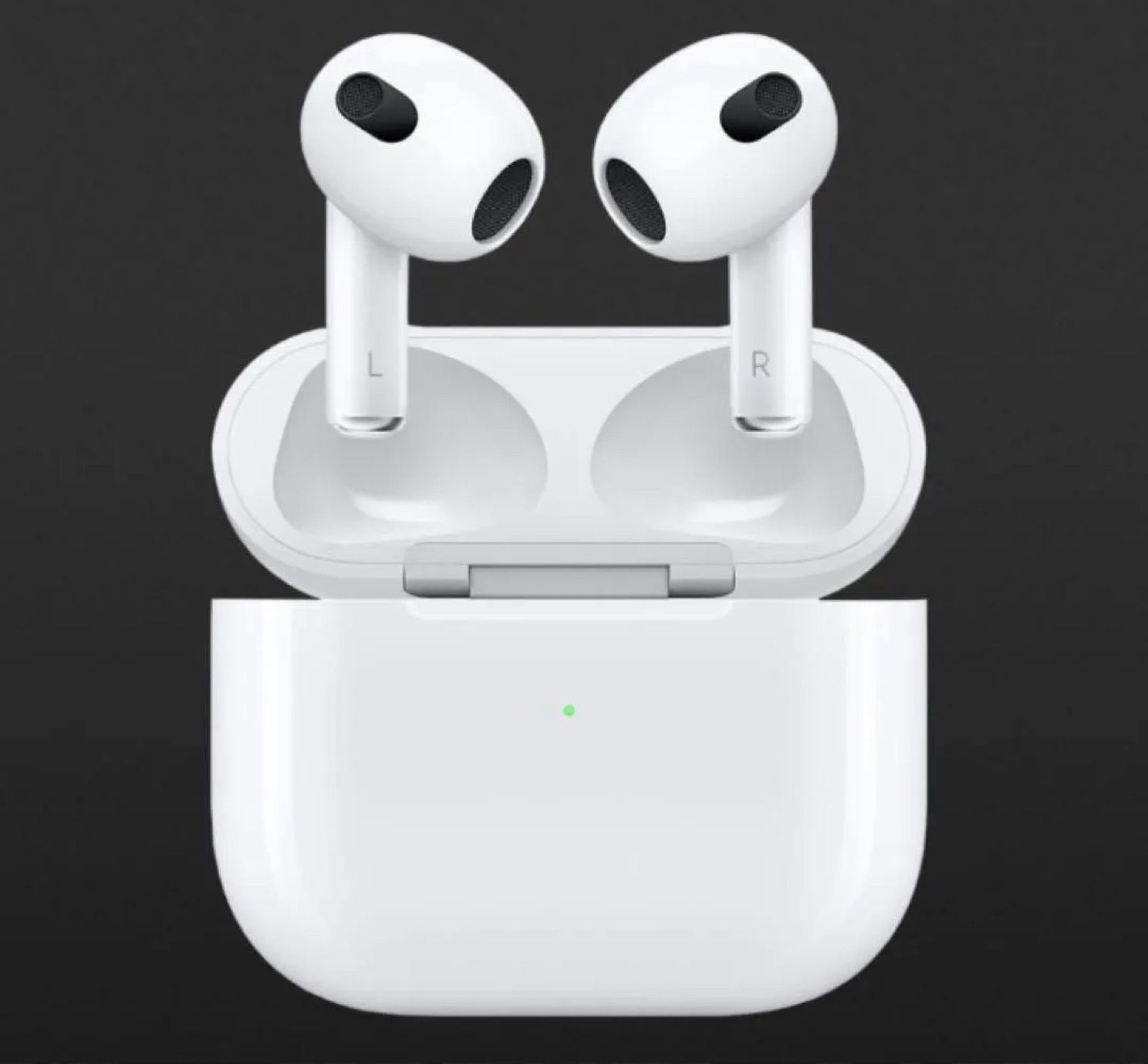 AirPods 第3世代 ワイヤレスイヤホン ホワイト Apple AIRPODS（第3世代） MagSafe充電ケース付き 完全