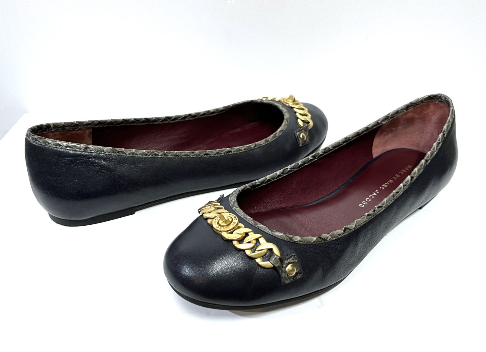 専用！マークジェイコブスのフラットシューズ 38(24cm程度)◇MARC BY MARC JACOBS｜マークバイマークジェイコブス