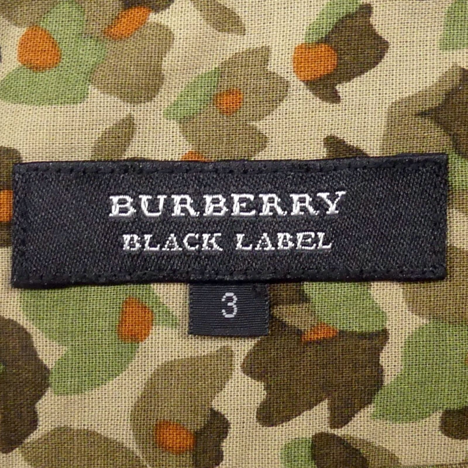 BURBERRY BLACK LABEL 廃盤 バーバリーブラックレーベル シャツ L 