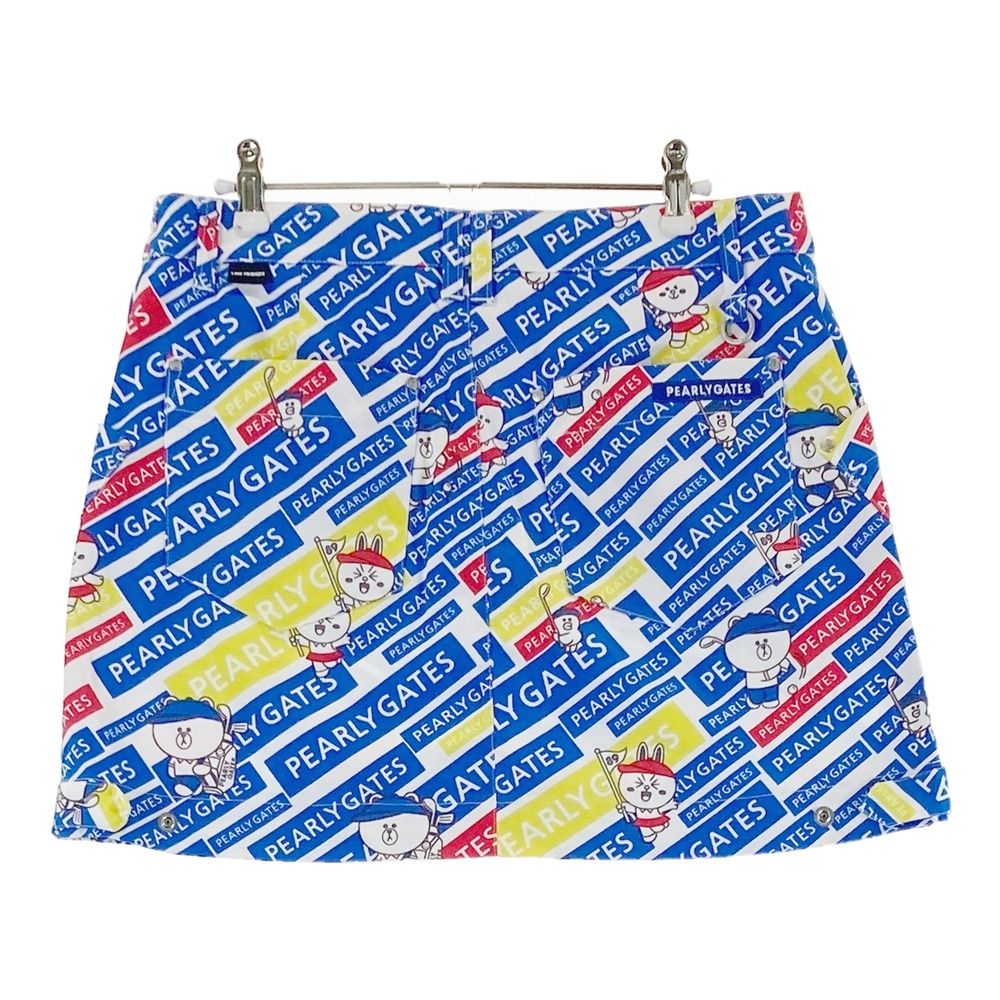 パーリーゲイツ LINEコラボ スカート サイズ：2 PEARLY GATES パーリーゲイツ × LINE FRIENDS ストレッチ