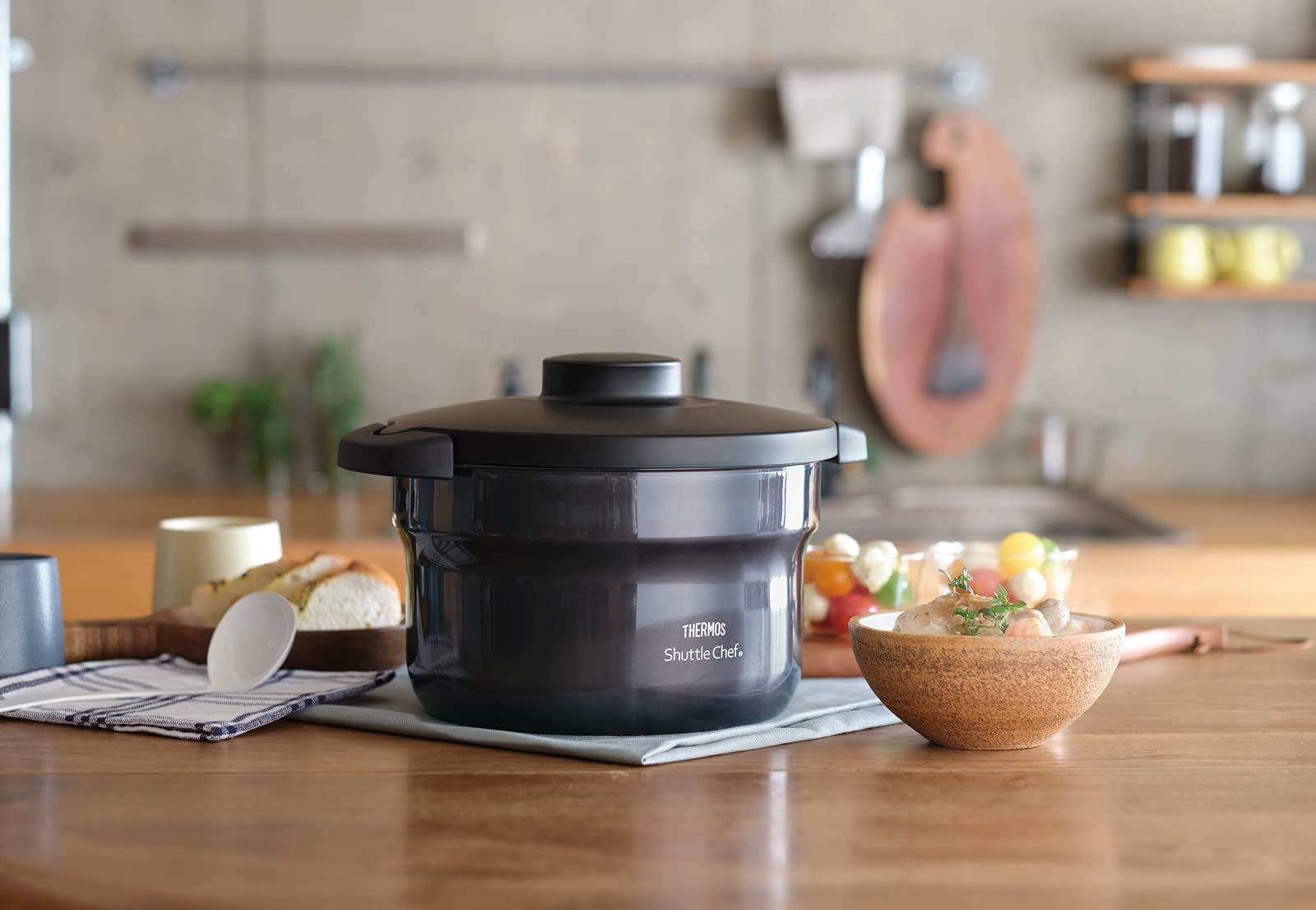 品質保証で、高速配送！ KBJ-3001-CGY クールグレー 真空保温調理器シャトルシェフ 2.8L クールグレー 2.8 L