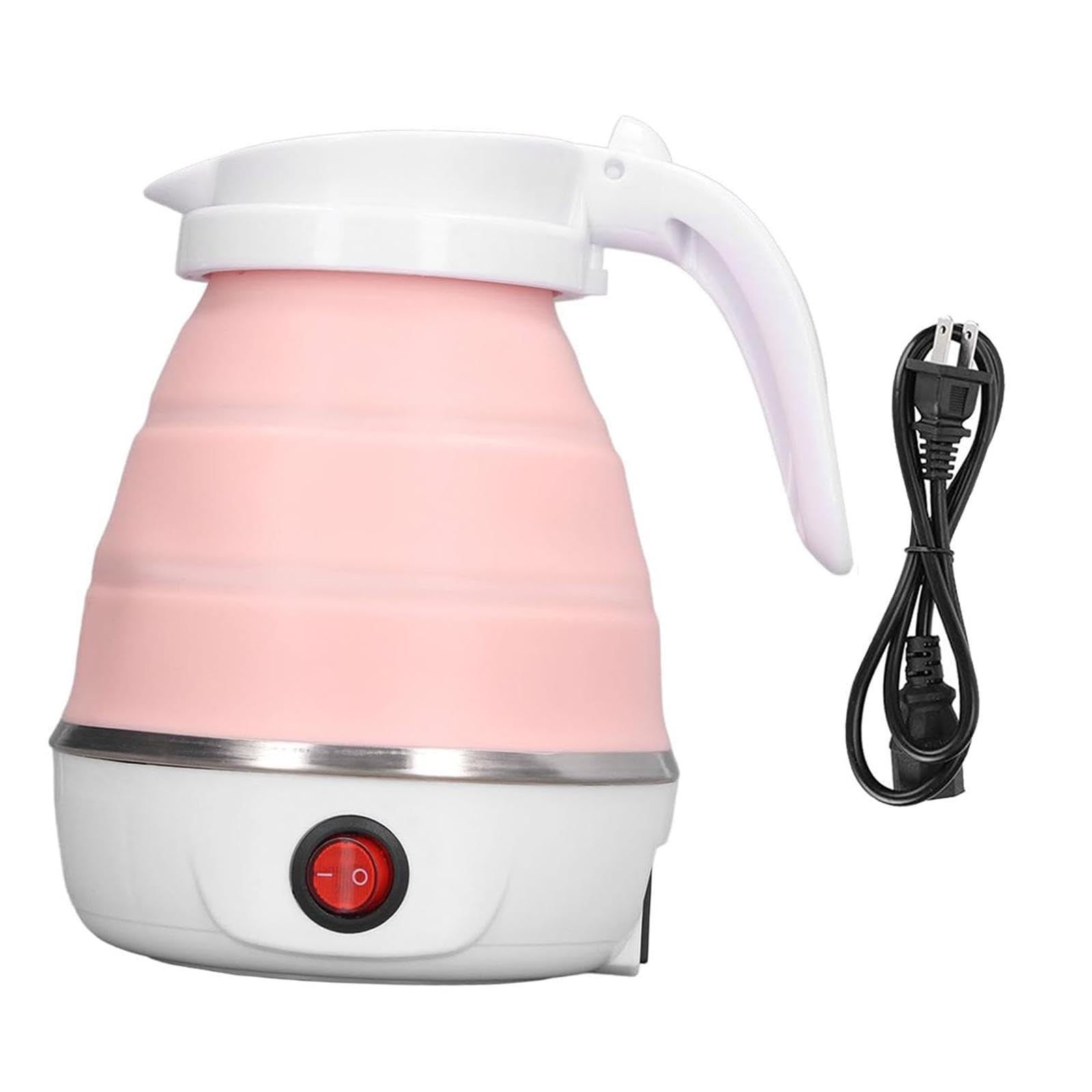 旅行 折りたためる 電気ケトル 折り畳みケトル 常温のお水 800ml