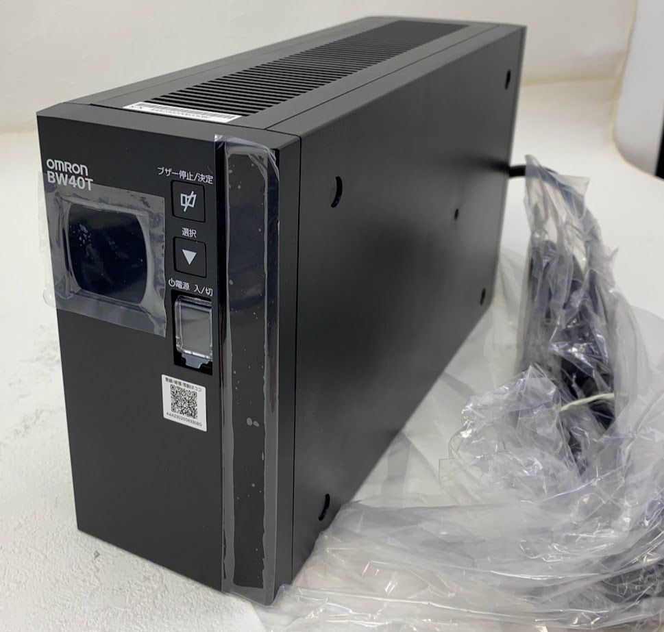 OMRON オムロン 無停電電源装置 400VA/250W BW40T（UPS）PC周辺機器