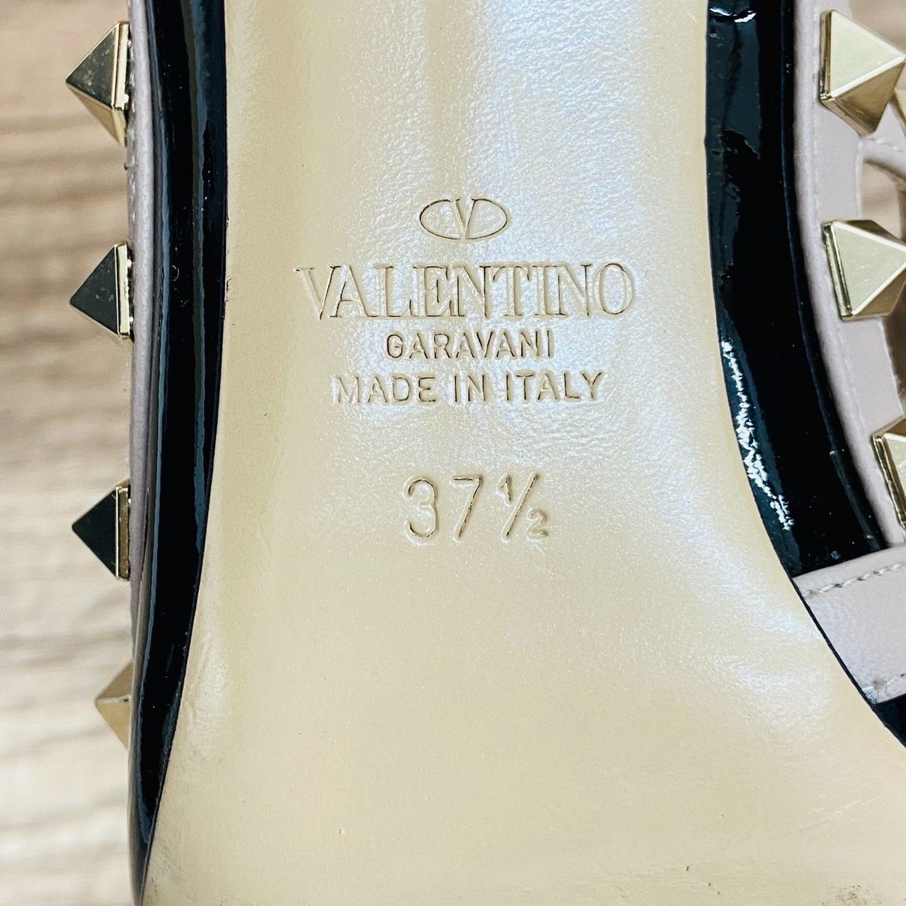 VALENTINO ヴァレンティノ ロックスタッズ アンクルストラップ ヒール