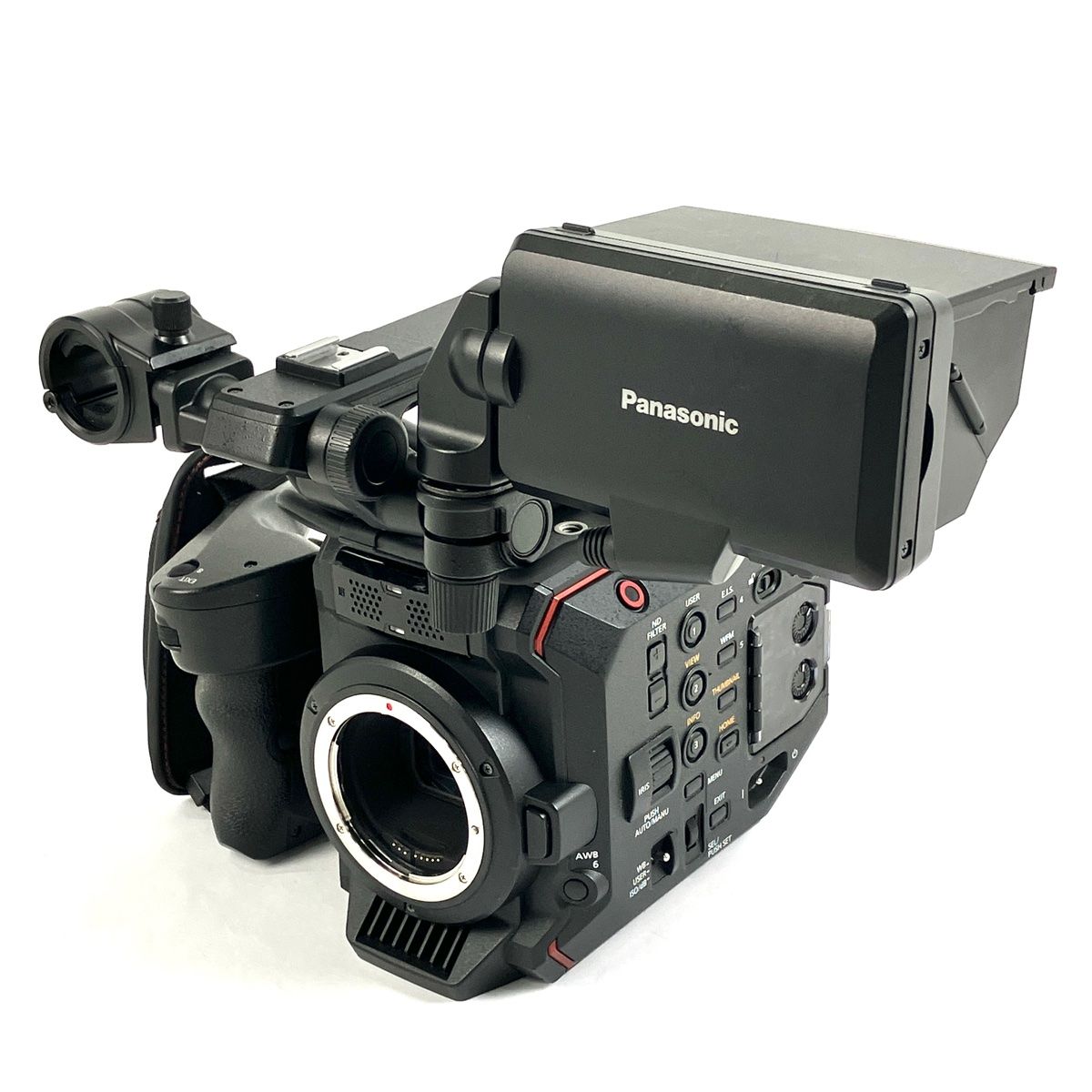 Panasonic AU-EVA1 パナソニック カムコーダー シネマカメラ Amazon.com : Panasonic AU-EVA1 5.7K Super 35mm Cinema Camera