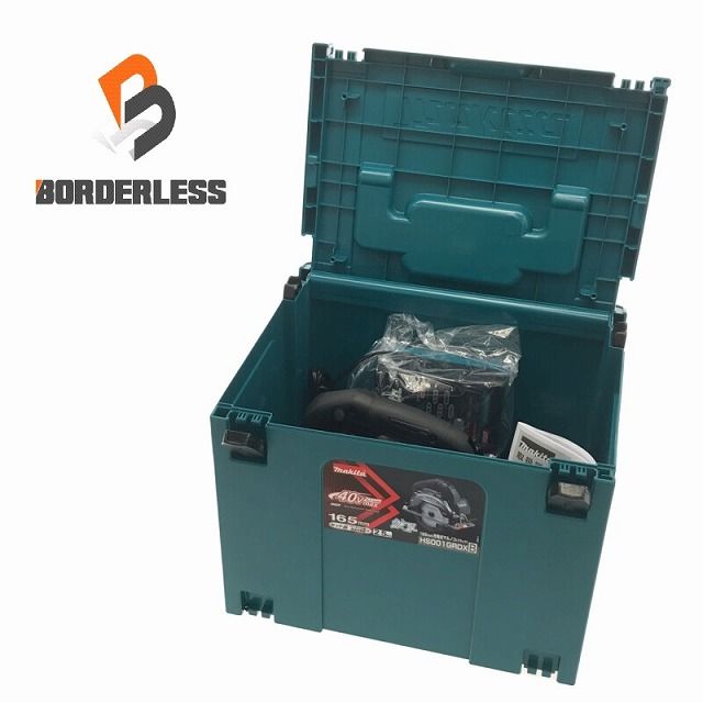 makita マキタ 40Vmax 充電式丸ノコ HS001GRDXB バッテリー2個 2.5Ah 充電器 ケース付き 電動工具 大工道具 108464