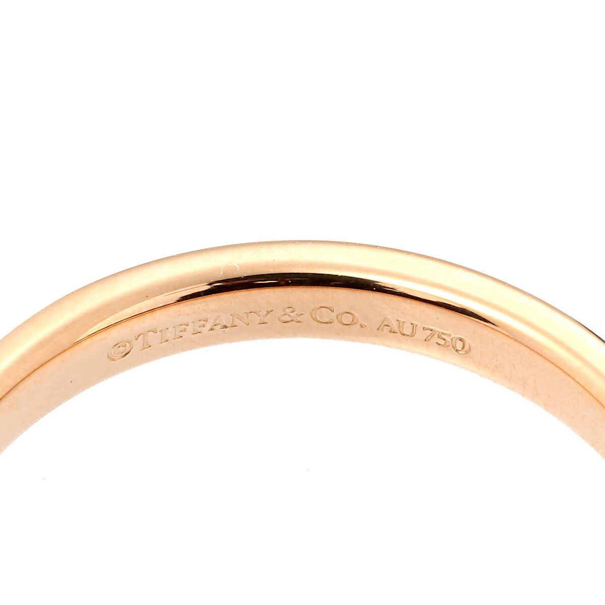 ティファニー T&CO. バンドリング 指輪 K18 18号 TIFFANY&Co. 中古  