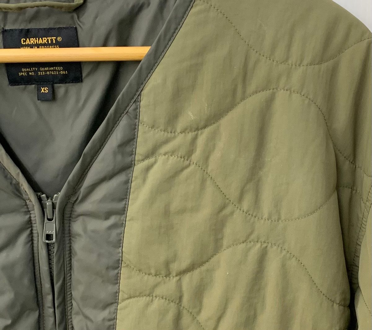 カーハート Carhartt WIP GARRISON LINER ジャケット ロゴ カーキ XS