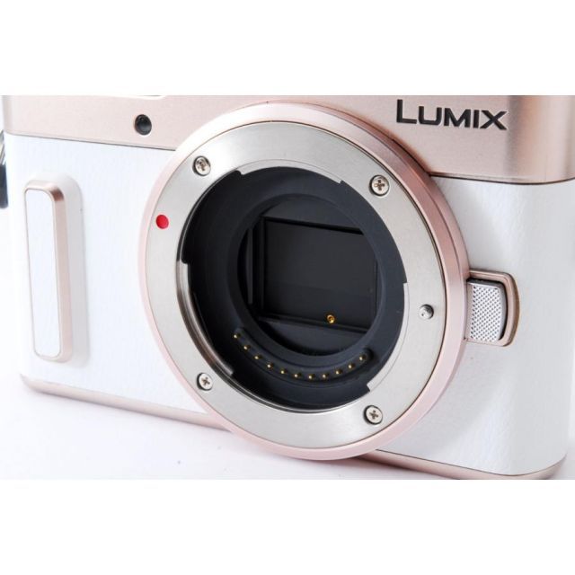 パナソニック ミラーレス Panasonic LUMIX DC-GF10 レンズキット ホワイト 中古 Wi-Fi搭載 メモリーカード付き  未使用に近い - メルカリ