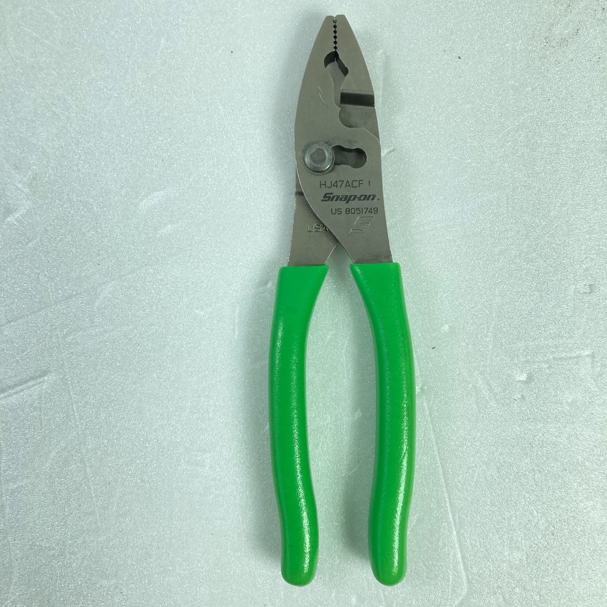 ＊＊Snap-on スナップオン フランクジョースリップジョイントプライヤー HJ47ACF1 グリーン