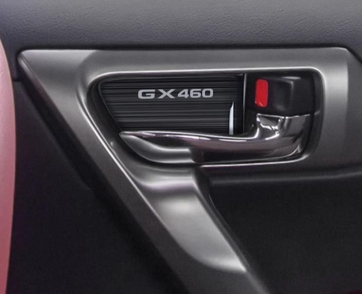 レクサスGX460|400 2010-2025 インナー ドア ハンドル カバー 2色選択 4P