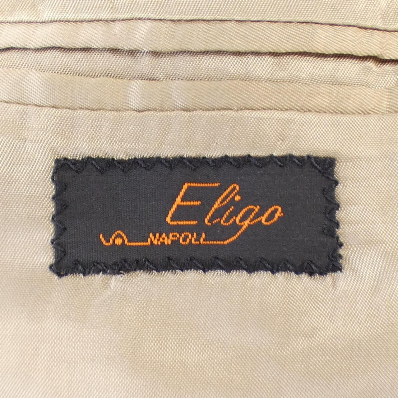 Stile Latino Napoli Eligo テーラードジャケット 44 Eligo NAPOLI ジャケット Stile Latino Napoli Eligo テーラード