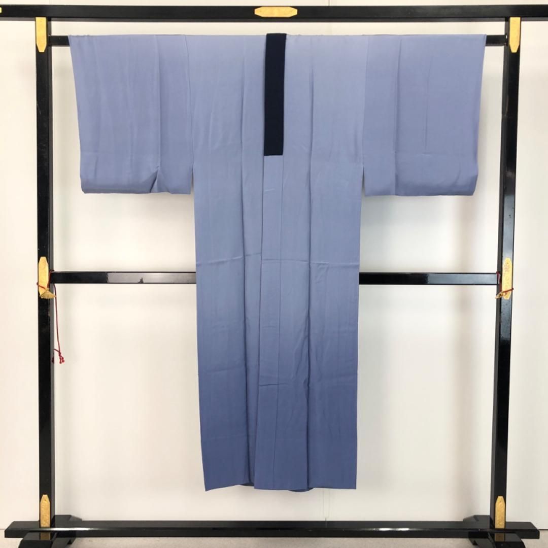 風景柄 薄青袋鼠色