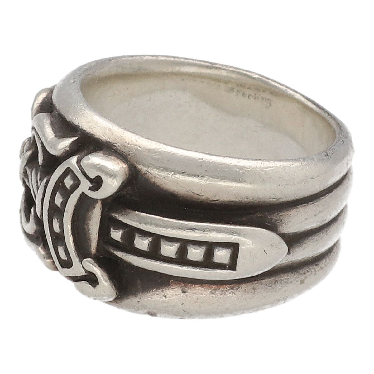 中古】 CHROME HEARTS クロムハーツ ダガーリング 指輪 シルバー