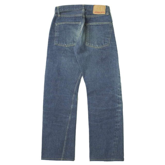 RESOLUTE リゾルト 日本製 710 Tight Straight(66モデル) スリムセルビッチデニムパンツ 28 インディゴ LEVI'S 501 ボタンフライ ジーンズ ボトムス【中古】【RESOLUTE】 RESOLUTE リゾルト 日本製 710 Tight Straight(66モデル) スリム