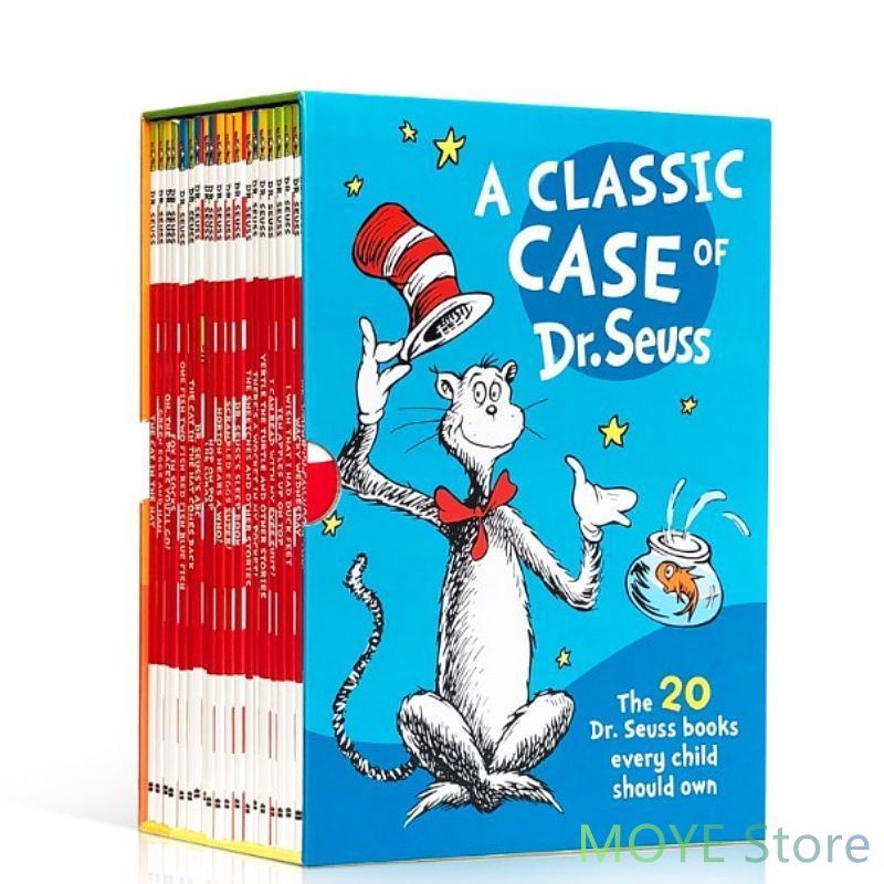 [新品。海外購入]20冊セットDr.seuss ドクタースース Dr Seuss ドクタースース 20冊 全冊音源付き 新品マイヤペン対応
