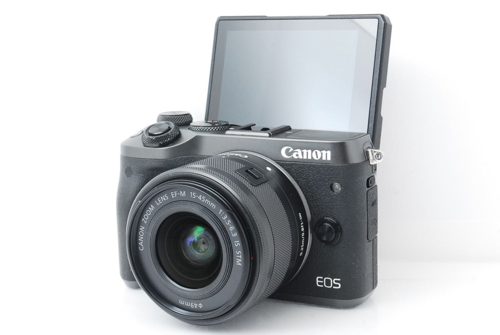 ❤️シックでクールでオシャレ♪自撮り＋Wi-Fi機能☆キャノン EOS M6 