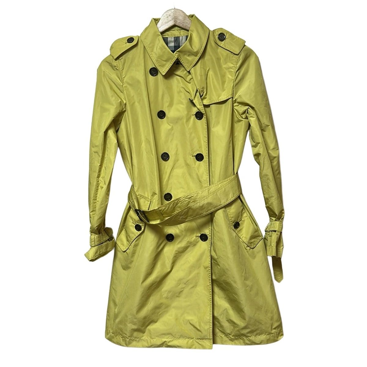 バーバリー Burberry トレンチコート サイズ36 S 黒 レディース 春・秋物 コート BURBERRY BLUE LABEL バーバリー トレンチコート 36サイズ BURBERRY