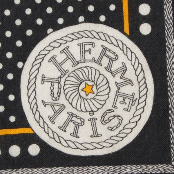 エルメス 2023AW カレ140 カレジェアン カシミヤ シルク Zouaves et