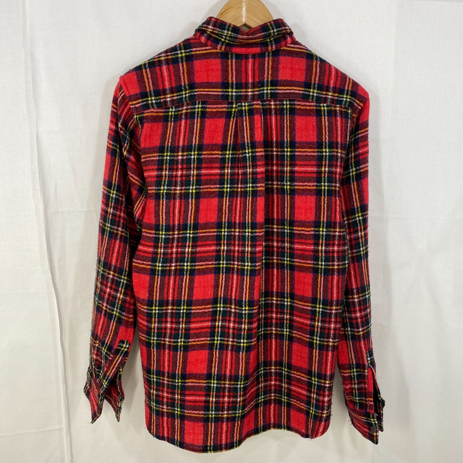 COMME des GARCONS SHIRT 長袖シャツ W18059bis Sサイズ レッド