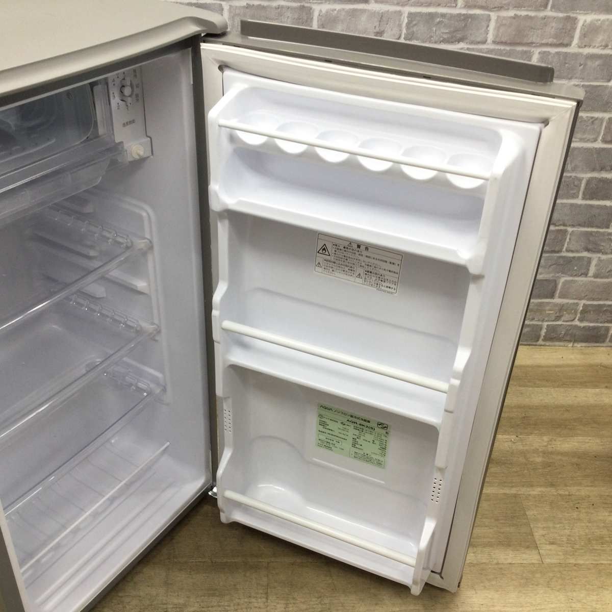 1ドア冷蔵庫 AQUA AQR-8K2 2023年製 75L 6ヶ月保証