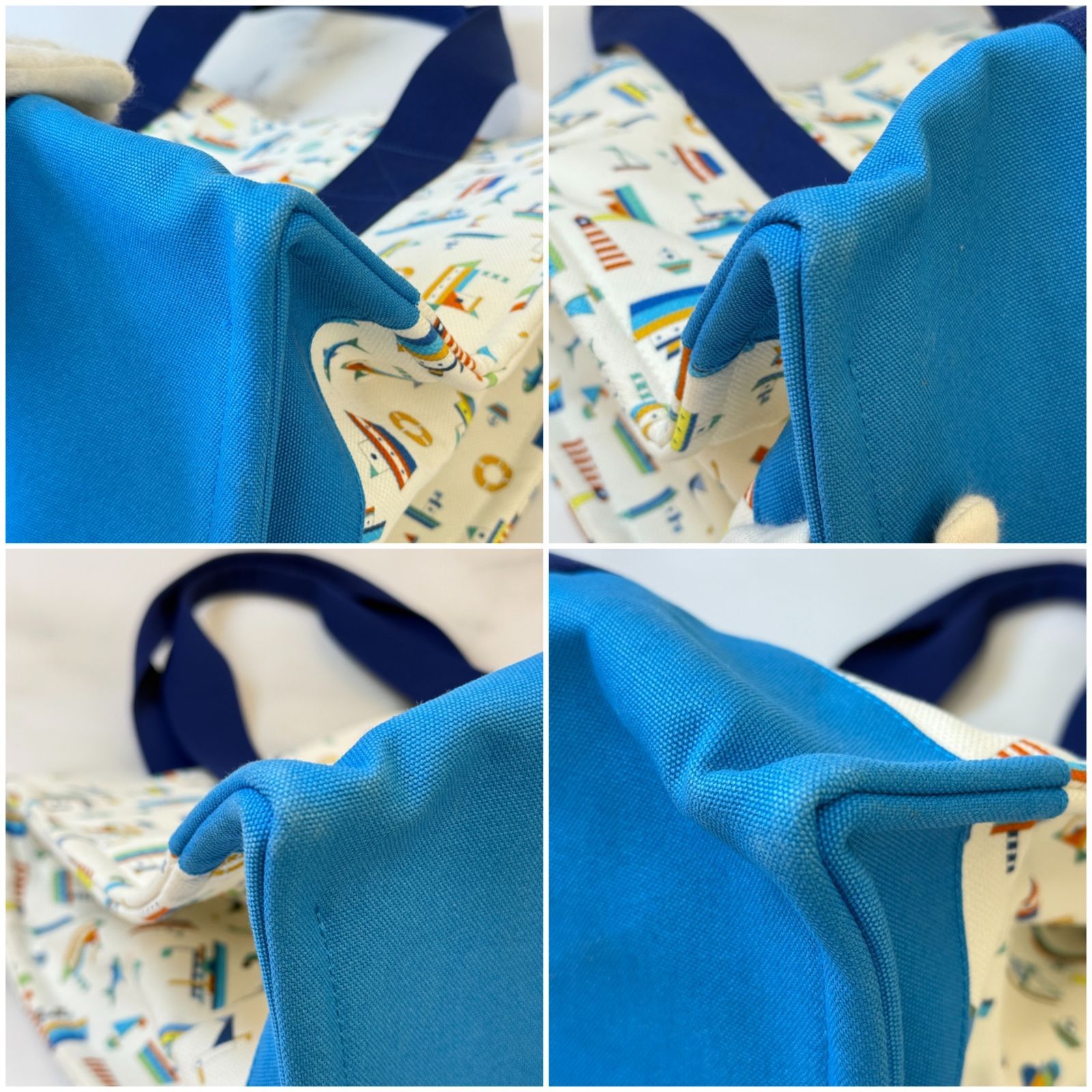 ヨット柄 トートバッグ