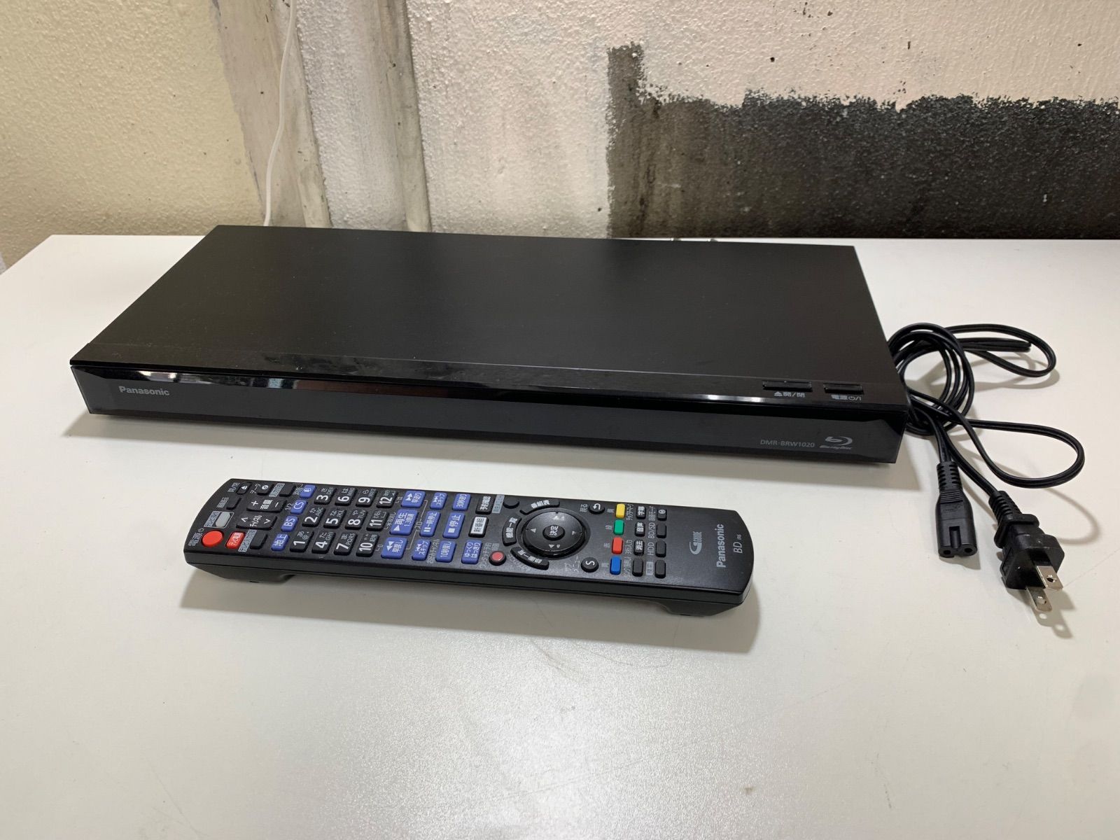 kj277 Panasonic DMR-BRW1020 ブルーレイレコーダー 動作 済み