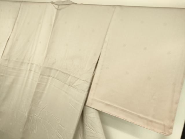 平和屋着物▽訪問着 単衣 総刺繍 御所車扇面花文 金彩 正絹 逸品