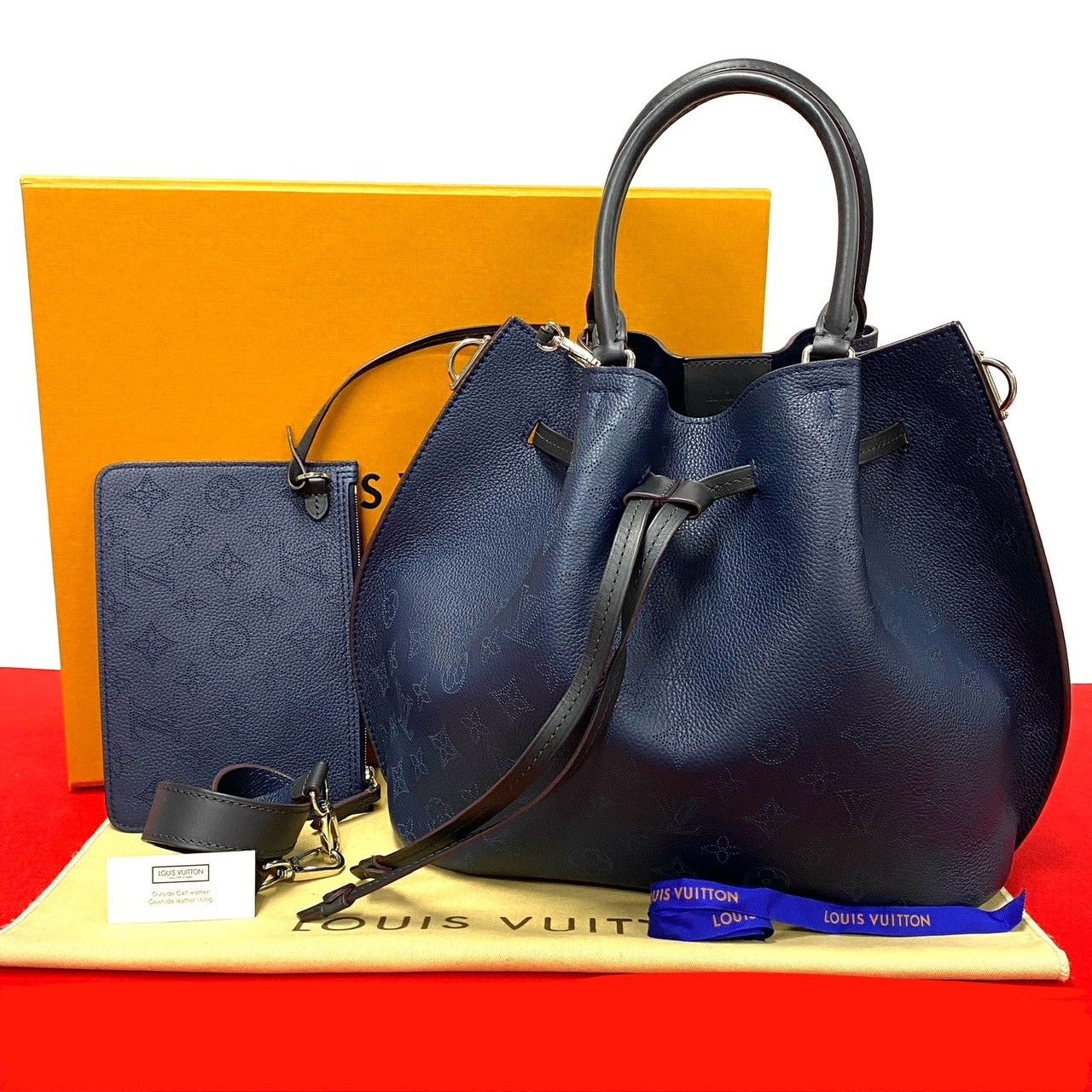 【極美品】ルイヴィトン マヒナ ジロラッタ トートバック ハンドバッグ ジロラッタ LOUIS VUITTON ルイヴィトン トートバッグ モノグラム